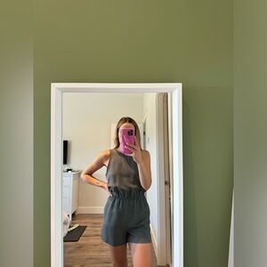Aritzia Green Romper
